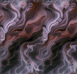 Obraz premium Abstract fluid art background black and white colors. Liquid marble. Acrylic painting on canvas with golden gradient and splash. Alcohol ink backdrop with gray waves pattern. 