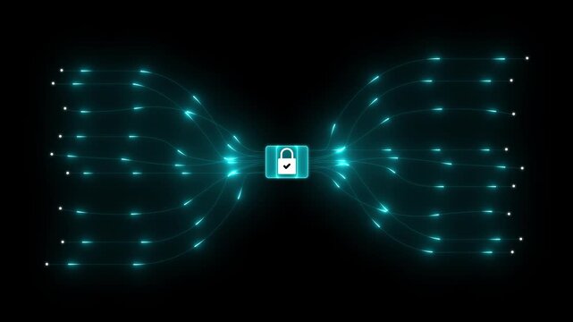 Person using dives with ICON screen on display, business and ICON technology concept, dark moody atmosphere. Glowing ai agent emblem surrounded by digital networks and swirling blue ...