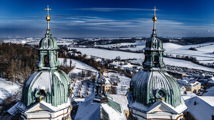Winterliche Ansichten Augustiner-Chorherrenstift St. Florian