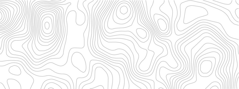 Abstract pattern with lines seamless pattern and topography. sea map and mounted map area space geometrics line technology topo landscape grid map discovery area. Modern design white background.