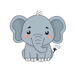 Obraz premium elephant animal, vector, illustration