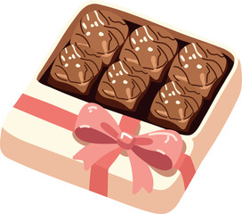 Box of Chocolates Illustration