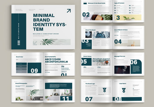 Brand Guidelines Landscape Template