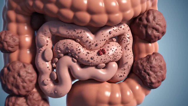 Scientific Animation of Familial Adenomatous Polyposis in the Colon