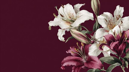 Elegant Chic Seamless Pattern Including