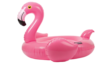 Vibrant pink flamingo pool float for summer fun and relaxation