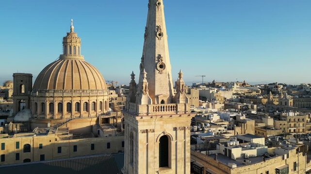 Malta, Valletta - Panoramic view of the city