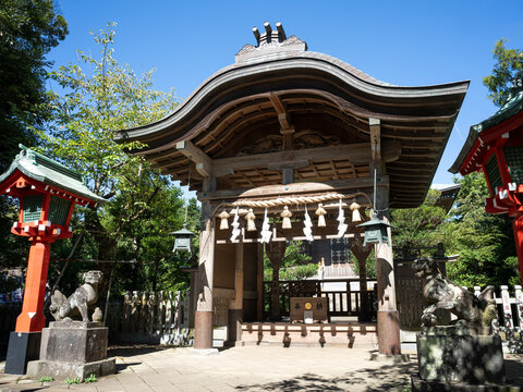 Enoshima Jinja Shrine in Fujisawa, Japan