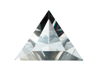 Crystal Pyramid Reflection 