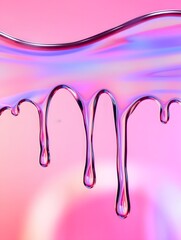 Candy Chrome Dreams: Surreal Luxury Melting Into Playful Nostalgia