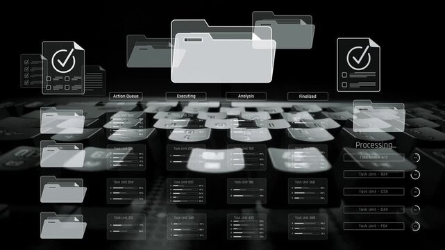 Project management system showing workflow stages, task progress, and review status. Task progress tracks completion, task progress improves workflow, and task progress ensures visibility. Marrow