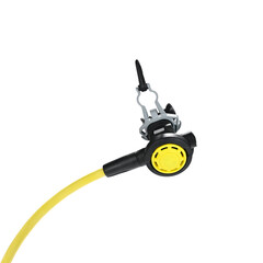 Octopus with Hose Clip Isolated 