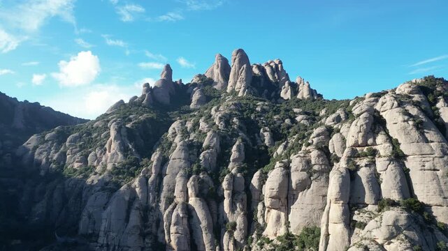 Spain, Catalonia - Montserrat mountain range