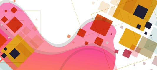 AbstractColorfulShapesDesignArtwork transparent background