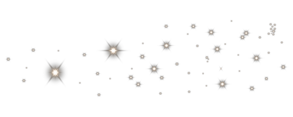 Sparklingstarsisolatedontransparentbackground transparent background