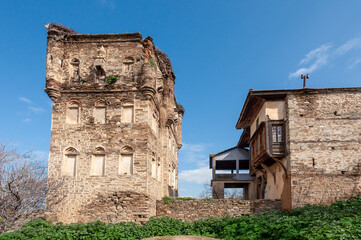 Arpaz Castle, Nazilli. Arpaz Castle was built in the first half of the 19th century by the local Bey (an Ottoman Lord) Haci Hasan