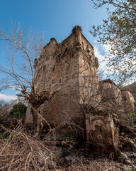 Arpaz Castle, Nazilli. Arpaz Castle was built in the first half of the 19th century by the local Bey (an Ottoman Lord) Haci Hasan