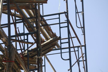 Temporary Construction Framework , Architectural Support Structure