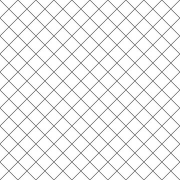 Crosshatch grid png pattern, transparent background, black seamless design