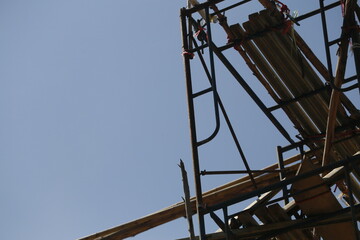 Temporary Construction Framework , Architectural Support Structure