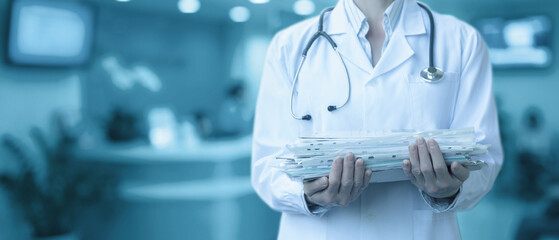 Kind hands with files.