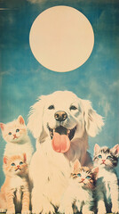 pet store advertising poster