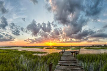 Sunset at Whitehall Plantation