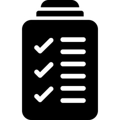 Clipboard-list-check Icon