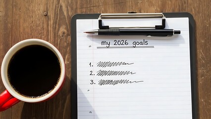 Planning future goals with coffee