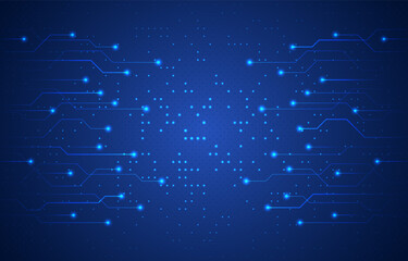 Obraz premium abstract technology background