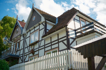 Rustic Cottage With Timber Design, Picturesque Tudor Home With Natural Elements And Antique Features