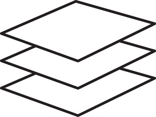 AI System Layer Outline Icon