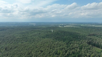 Panoramic flight over the Zielonka Forest, 
Tower and the surrounding area - the next stage