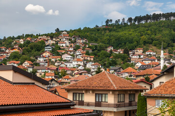 Residential Houses Hillside Sarajevo Bosnia