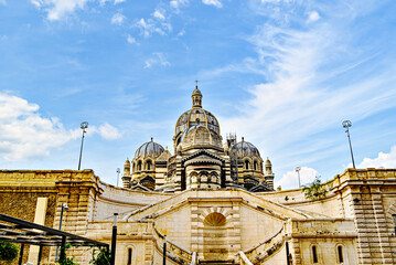 Marseille Cathedral or Cathedral of Saint Mary Major, France