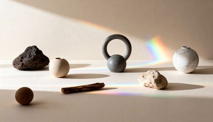 chocolate cake and coffee beans