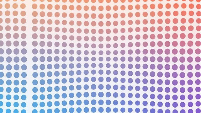 Abstract gradient dot pattern with color transitions and digital texture