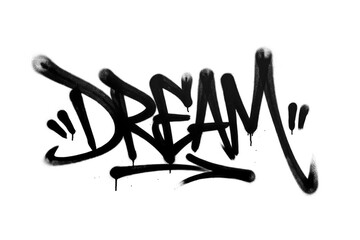 Graffiti Spray Paint Overlay. Urban Street Art Tag. Aerosol Texture. Underground Design