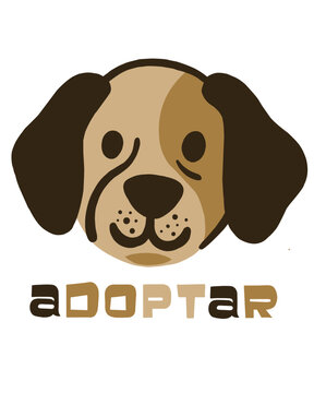 ADOPTAR animal (dog).