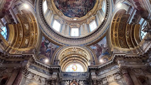 Dome of Sant&rsquo;Agnese in Agone, Piazza Navona, Rome