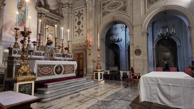 Interior of Nostra Signora del Sacro Cuore Rome