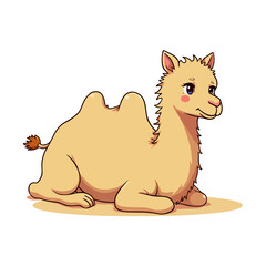 Cute Camel Clipart 03
