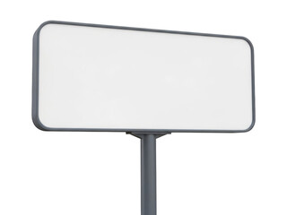 Fototapeta premium Modern street lamp isolated on transparent background