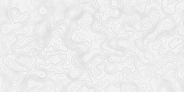 Seamless Mountain Terrain Topographic Map Pattern with Layered Elevation Lines
Stylized Contour Heights in Clean Monochrome Illustration Style