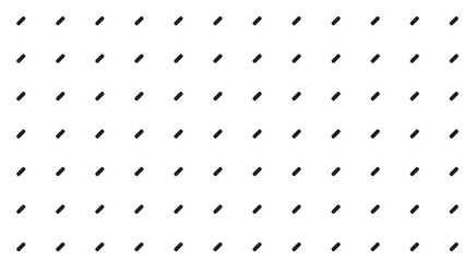Geometric grid pattern of short diagonal black strokes for modern minimalist design
