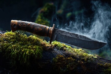 Rusty Hunting Knife