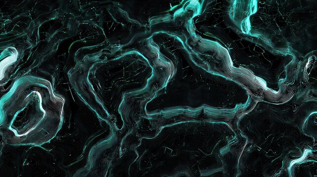 abstract blue background with smoke