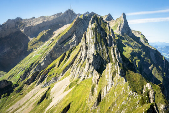 mountain landscape in the alps