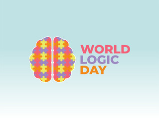 Vector graphic of World Logic Day for World Logic Day celebration.