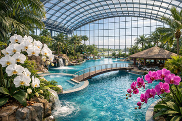 Busteni, Romania - Therme Bucharest - the largest entertainment and wellness family complex for rest